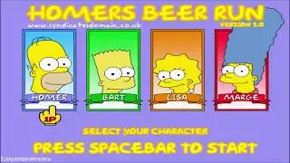 Homer´s beer run (2008) el peor minijuego de los simpsons?