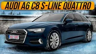 Немецкий Люкс Audi A6 C8 S-Line Quattro. Псков.