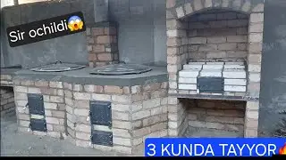 Mangal va o‘choqni to‘g‘ri qurish sirlari (bosqichma-bosqich)  