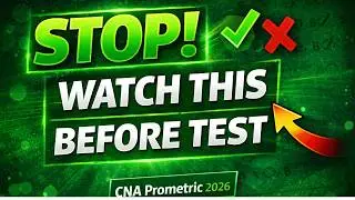 PROMETRC FINAL CNA TEST 2025,PASS PROMETRIC TEST WITH CONFIDENCE#nursing #fypage #cna 2025
