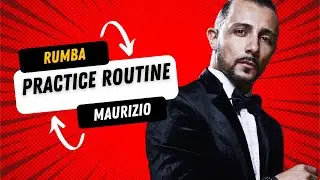 Maurizio Vescovo: Advanced Rumba Choreography lecturing at Mabo Training Camp