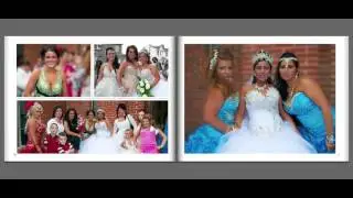 Crystal and Charlie's Gypsy Wedding Photo Book