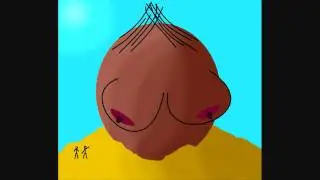 A Coconut with a massive pair of t*ts