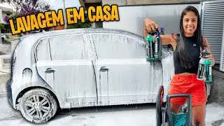 Como EU CUIDO do meu CARRO no DIA A DIA | Lavando o carro em casa