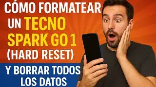 Como formatear un TECNO SPARK GO 1 ( Hard Reset ) y borrar todos los datos