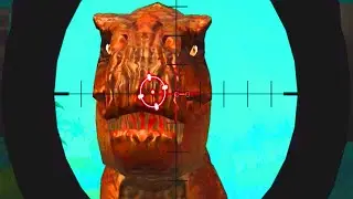 Dino Hunter King Gameplay Walkthrough Area 1 All Level (by mobirix)