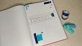 ENG) Türkçe Bullet Journal // temmuz 2021