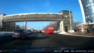 Navitel R600 QuadHD режим 2K 30fps день