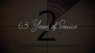 63 Years of Service