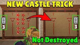 *NEW* SMART Castle Trick To Counter Hard & Soft Breach Gadgets! - Rainbow Six Siege New Blood