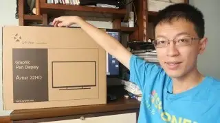 Uboxing XP-Pen Artist 22HD Pen Display Monitor