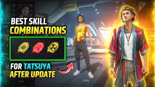 BEST CHARACTER COMBINATIONS FOR TATSUYA CHARACTER IN 2023🔥|| BR RANK AND CS RANK CHARACTER COMBO