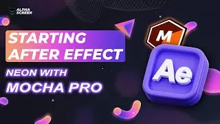 Neon effect with Mocha pro in After effect | ساخت نئون در افترافکت با موکا پرو