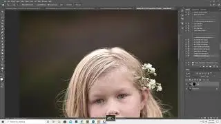 Fixing Stray Hairs in Photoshop, freeze, liquify, dust and scratches filter