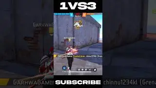 FREE FIRE 🔥 1 VS 3 CLUTCH WITH GRENADE 🤯🎯 #shorts #wljacky