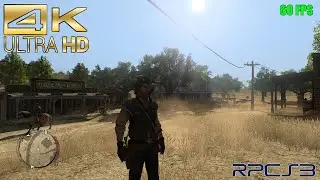 RPCS3 How to play Red Dead Redemption in 4K 60 FPS on any PC
