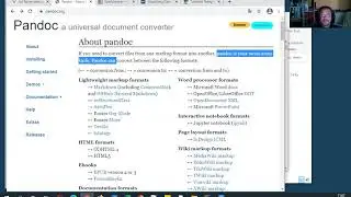 Data Science - Converting a Python Jupyter Notebook project with Pandoc
