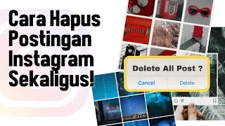 Cara Hapus Postingan Instagram Langsung Banyak - via Auto Clicker