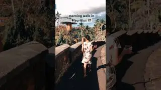 Slow travel in Mauritius 🇲🇺 | a morning walk, hear the birds chirp