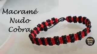 DIY Tutorial Macramé Nudo Cobra/Cobra Knot