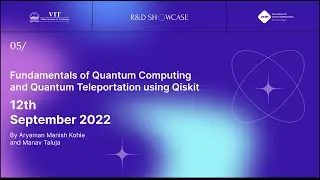 Fundamentals of Quantum Computing and Quantum Teleportation using Qiskit | ACM-VIT | Aryaman & Manav