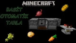 EN BASİT OTOMATİK TARLA - Türkçe Minecraft Survival