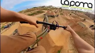 Erste mal La poma Bikepark | Dirtjump Paradies
