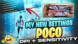 💥 My First GamePlay Poco F3 GT  Handcam ⚙️ Dpi + Sensitivity + New Settings 💥 // FreeFire