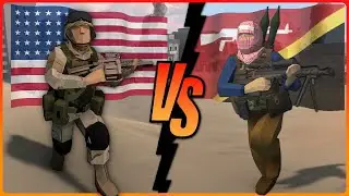 Ravenfield - Rangers Vs Insurgents 150 Bots //  Modded Gameplay  //  No Commentary