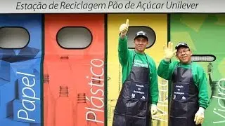 Veja ação de reciclagem da Unilever com o Pão de açúcar