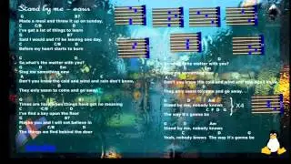 acordes guitarra de Stand by me - oasis