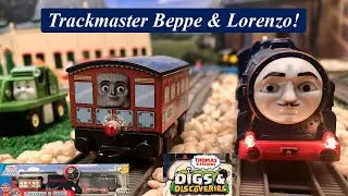 Thomas and Friends Digs & DiscoveriesToy Train- Motorized Trackmaster Lorenzo & Beppe!