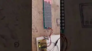 GSM BASED LED SCROLLING MESSAGE DISPLAY SYSTEM.