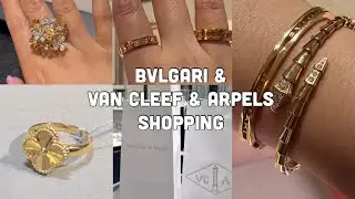 BVLGARI & Van Cleef Arpels Shopping: Serpenti, Alhambra, & Frivole | Collab With @MadamMMStyleIcon