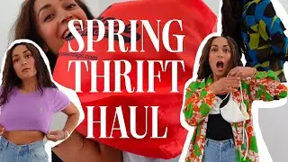 *major* spring (TRY ON) thrift haul  || IMLVH