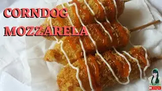 Resep cara membuat Corndog Mozzarella