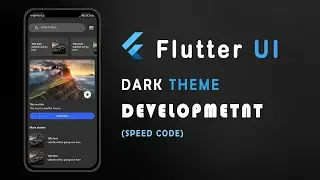 Flutter Stylish UI Designing | Speed coding | Coding mentor