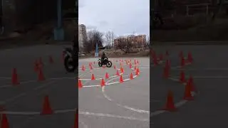 Восьмерка на экзамене. Категория А 2021 