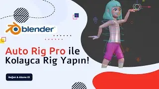 Blender'da ARP ile Kolay Karakter Rigleme 🥳