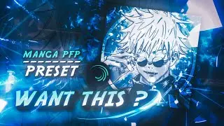 MANGA PFP (LOGO) PRESET - ALIGHT MOTION