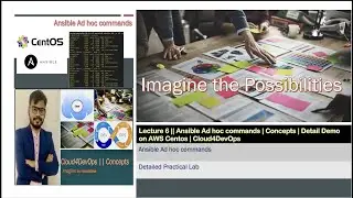 Ansible Ad hoc commands | Concepts | Detail Demo on AWS Centos | Cloud4DevOps