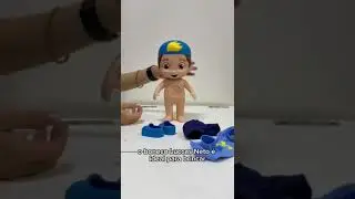 Boneco Luccas Neto Novo Aventureiro Azul
