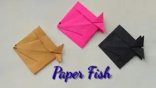 How To Make a Paper Fish🐠/Paper Fish craft/ Easy and Fun idea @UMendCreativity