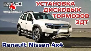 ДАСТЕР КАПТУР ТЕРРАНО Установка Дисковых Тормозов ЗДТ MADLEXXCARS🔧