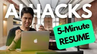 🎯 Craft Your Perfect Resume in Just 5 Minutes with AI! 😎 Step-by-Step Tutorial for CV Writing