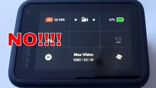 GoPro SD Error - Now What??  We got our videos back