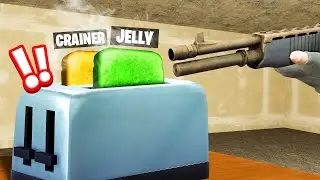 Hiding As TOAST In Prop Hunt! (Garry’s Mod)