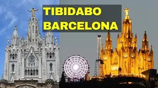 Tibidabo Barcelona 2024 | 4K Drone Tibidabo Barcelona | Barcelona Spain 2024 ||Er Dhillon Rajan