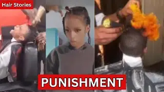 Disgusting Viral TikTok Exposes Cutting Kids Hair Off As A Punishment