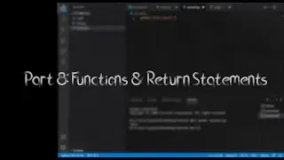Tutorial 8 | Functions and Return Statement